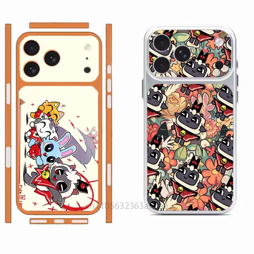 

Cult Of The L-Lamb Game HD/Matte Full Coverage Films For iPhone 17 Pro Max 17 Pro