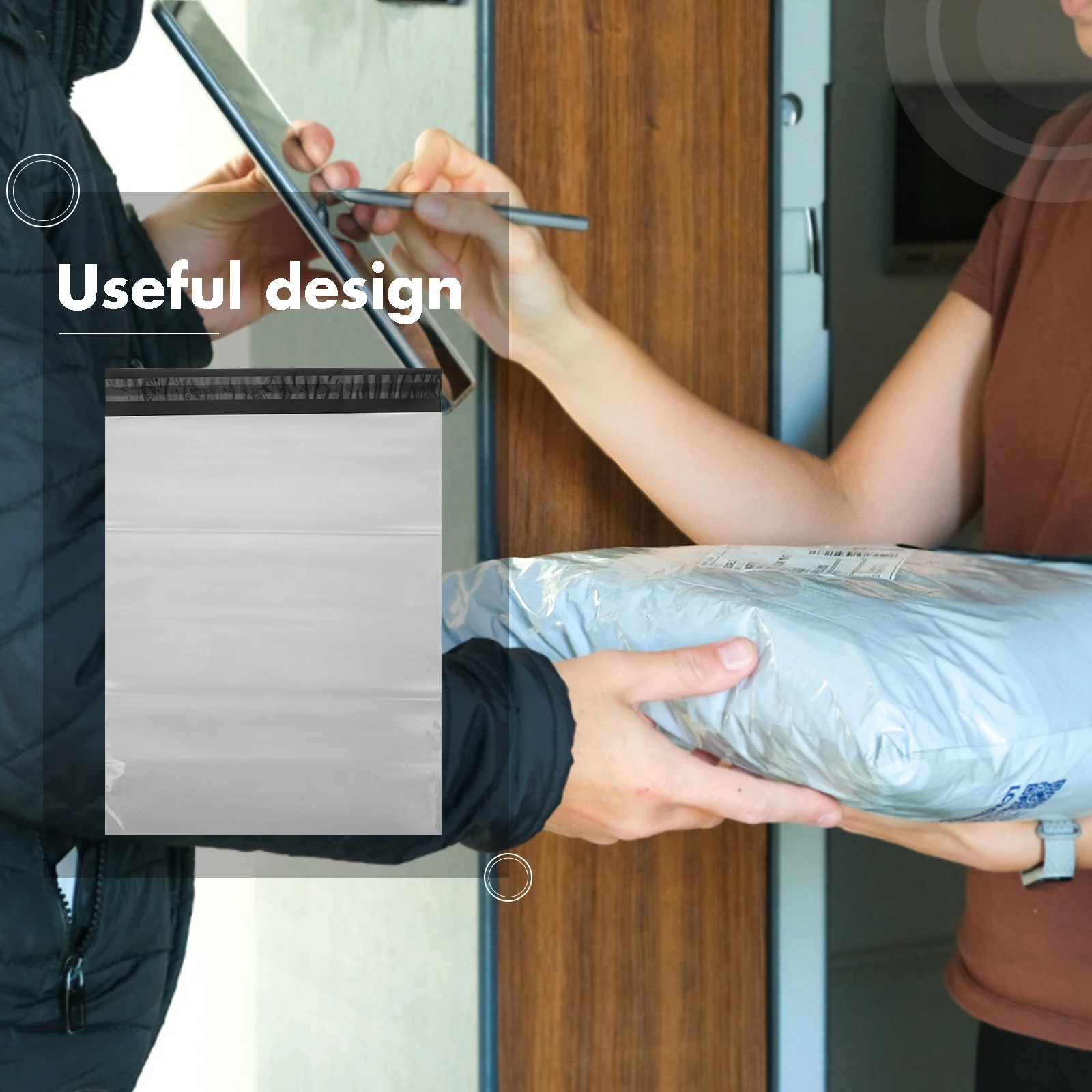 

100pcs Bags Express Packaging Mailers Self Adhesive Shipping Bags For Clothes Waterproof Dustproof Thick