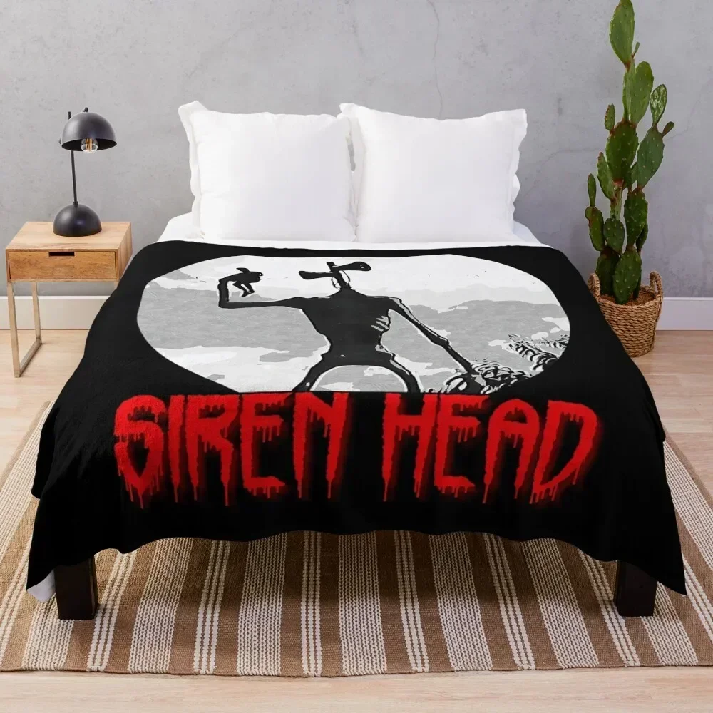 

Siren Head Throw Blanket Ultra Plush Cozy Blanket for Napping Sleeping
