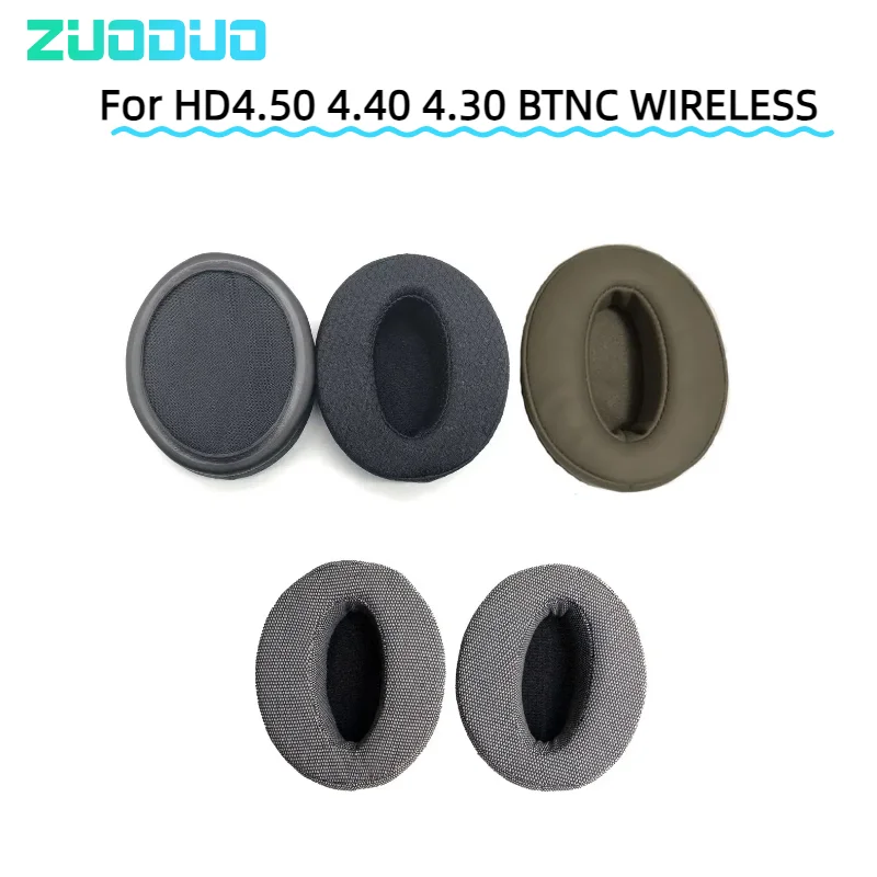 

Replacement Earpads For Sennheiser HD 4.50 HD4.50 BTNC HeadphonesEar Cover Earcups Leather / Mesh Velvet Earpads Ear Cushions