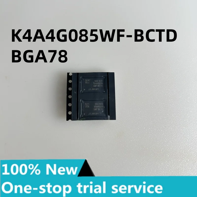 2-50pcs %new stock K4A4G085WF-BCTD  memory IC chip 256*16 package FBGA original 4GB