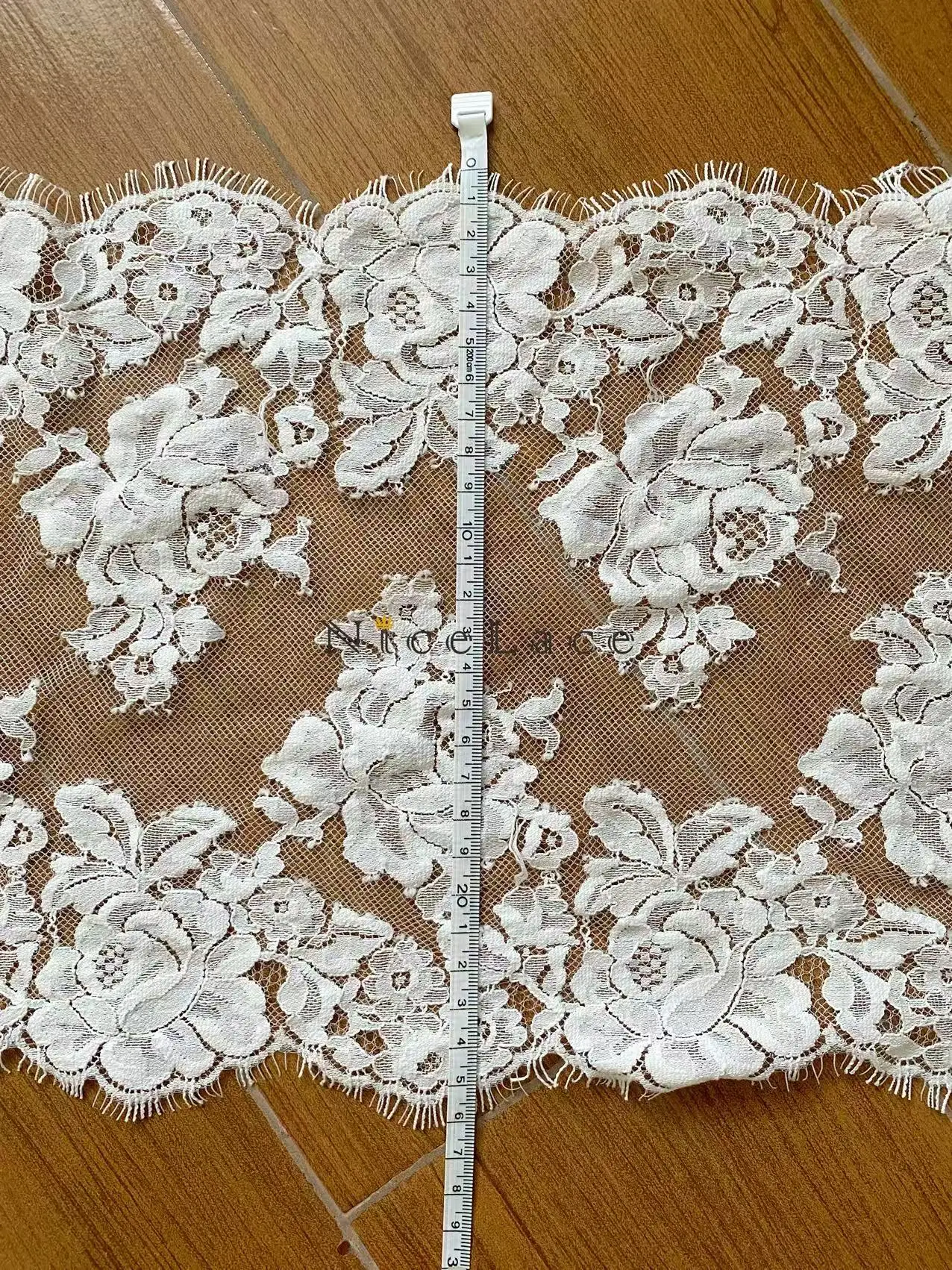 3yard/Lot good quality Eyelashes Lace trims For DIY Kids Clothes Dresses, home textiles, bride head veils, width 26cm