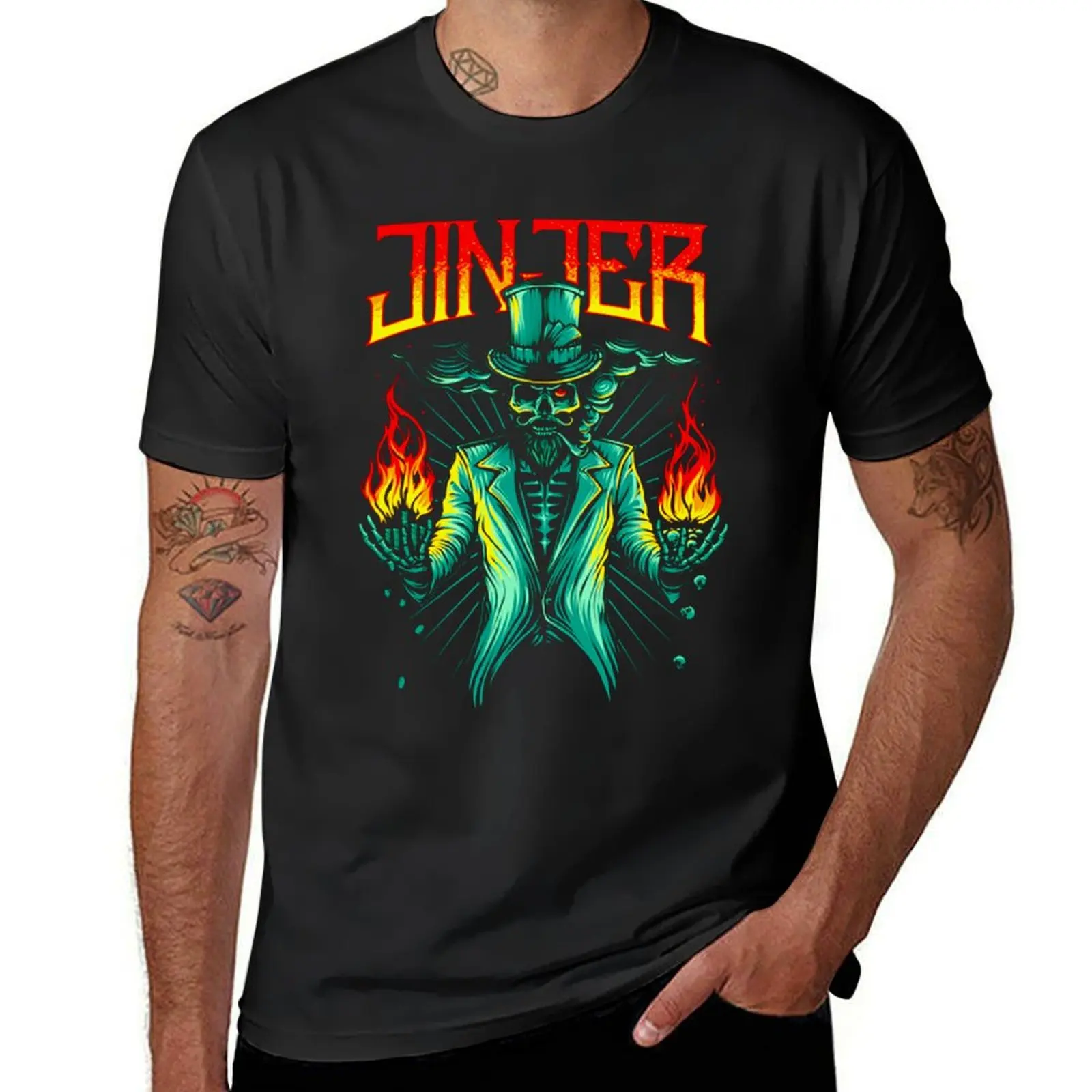 

jinjer FR5 jinjer band - T-Shirt oversizeds plus size tops boys whites kawaii clothes mens graphic t-shirts hip hop