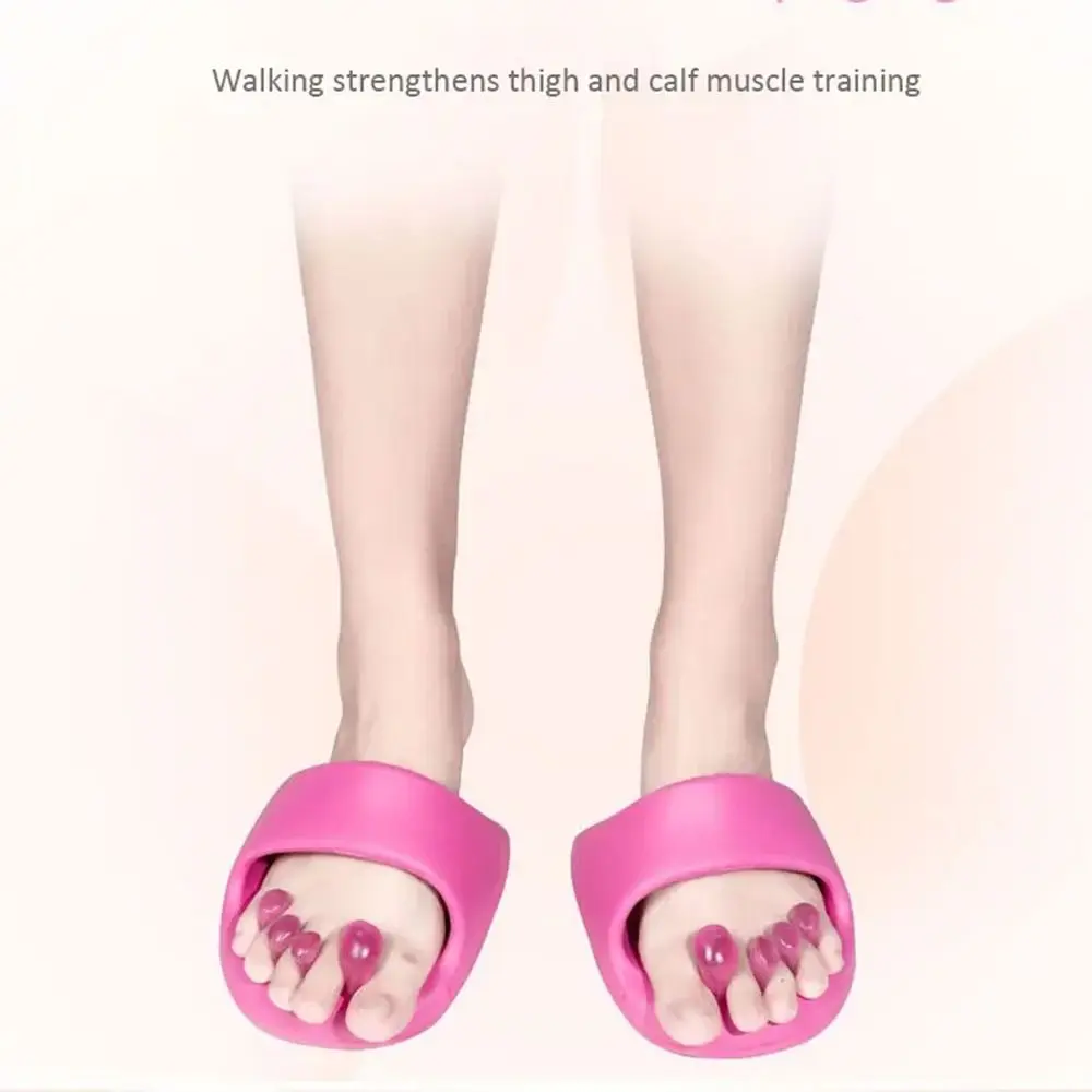 Women Weight Loss Massage Slippers Slide Sandals Shaking Shoes Thick Soled Postpartum Massage Slim Legs Shake Shoes