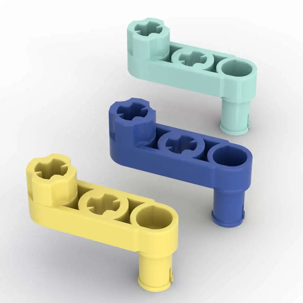 

Набор MOC из 10 деталей: Модифицированный шатун 61408, ось 1x3, кирпич 33299, строительные блоки-лайтфармы. Увлекательные игрушки для взрослых и мальчиков. Подарок на праздник.