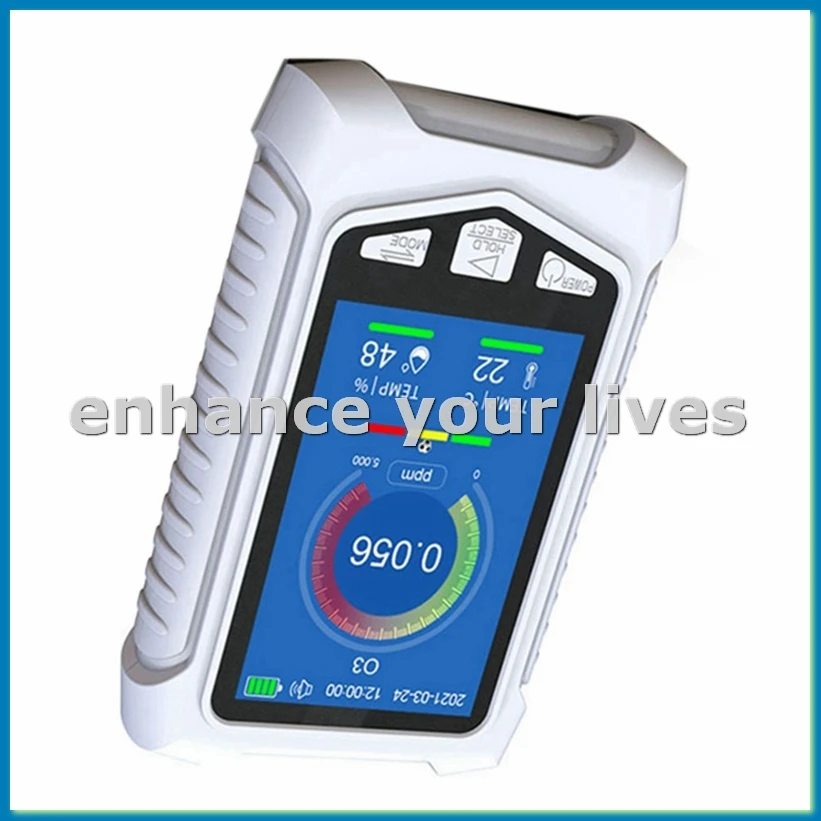 

Portable Analyzer Multifunctional Intelligent O3 Meter Gas Detector Sensor Air Quality Pollution-A23U