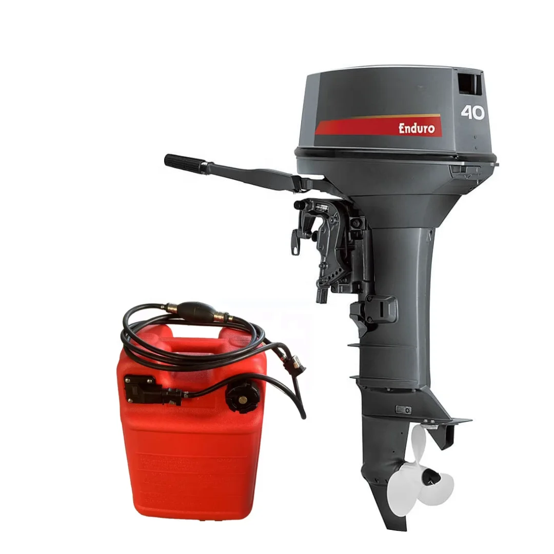 Himarine 2 Stroke 40HP Square Head Outboard Engine Motor  E40G Style