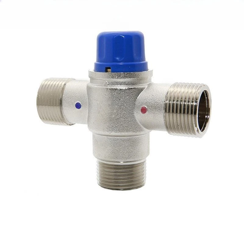 Brass thermostatic directional valve, solar automatic switching valve, pipeline diversion valve