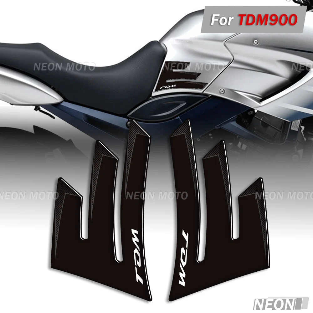 

For TDM 900 TDM900 Motorcycle Stickers Protector Protection Gas Fuel Oil Kit Knee Scratch Side Grips Tank Pad