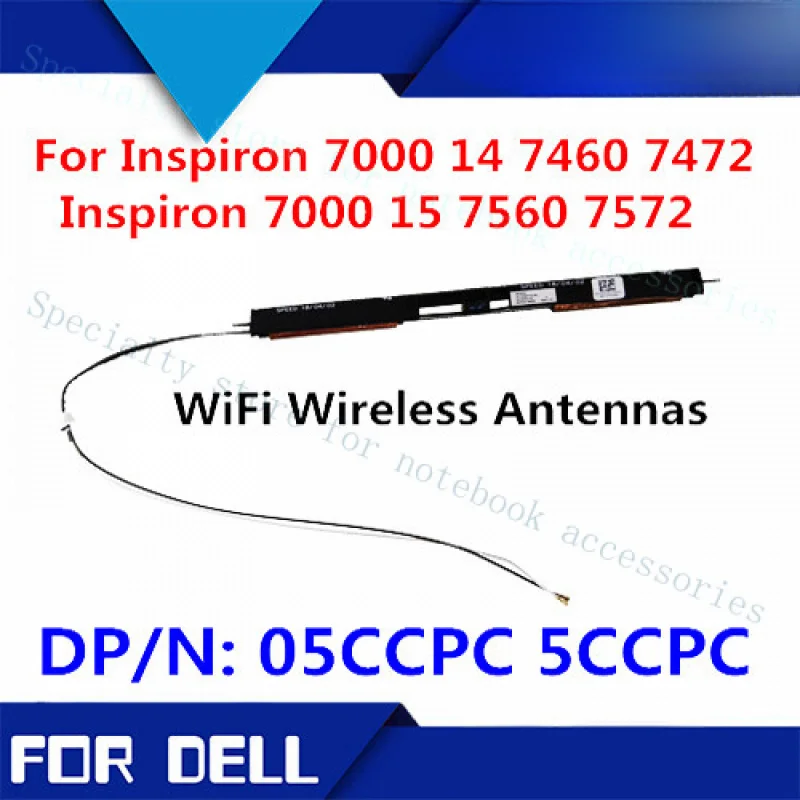 

A+For Dell 7000 7460 7472 7560 7572 WiFi Wireless Antenna Wire Cable 05CCPC 5CCPC