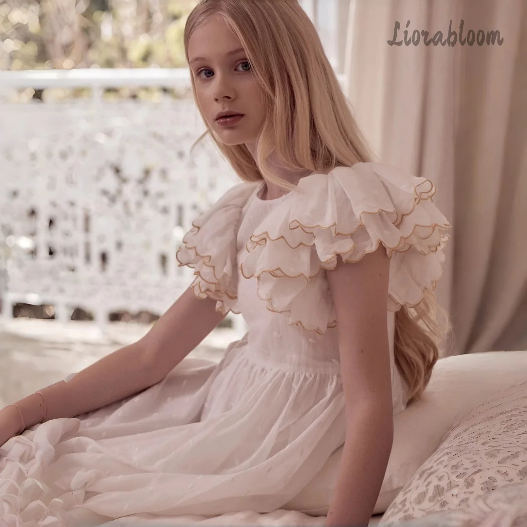 

Custom Girls' Dresses Designer Flower Girl Gowns Women's Wedding Party Attire Dress свадебное платье