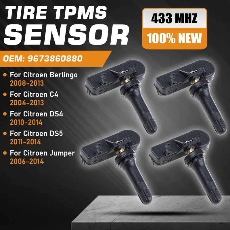 

Tire Pressure Monitor Sensor For Citroen Berlingo 2008-2013 TPMS Citroen C4 2004-2013 Citroen DS4 2010-2014 Citroen DS5 Jumper