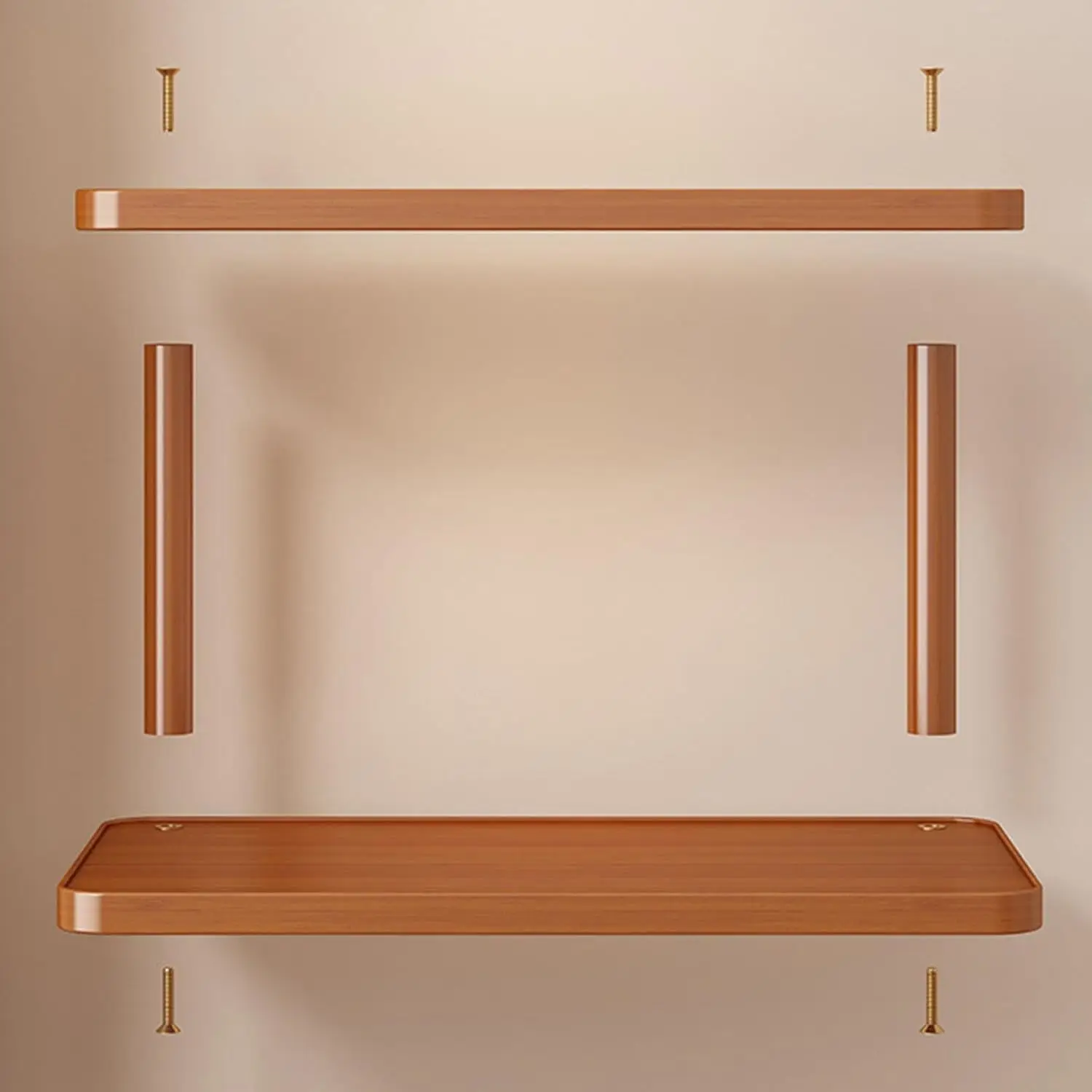 Desktop Shelf Rack Tabletop Shelves Multipurpose Elegant Bookshelf Cup Storage Rack For Dorms Pantry Desk Accessories Bedroom - view 4
