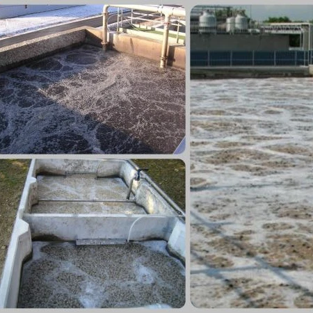 ภาชนะบรรจุน้ําเสีย Mbbr Bio Balls PlastikBiofilter K5 Biocarrier Filter Midia K1 Aquaponics Biochips Mbbr สําหรับ Aquaponics