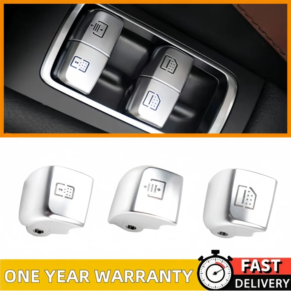 Car Rear Window Switch Repair Button Cover Door Glass Control Switch Key Cap For Mercedes Benz W222 S Class 2014-2019