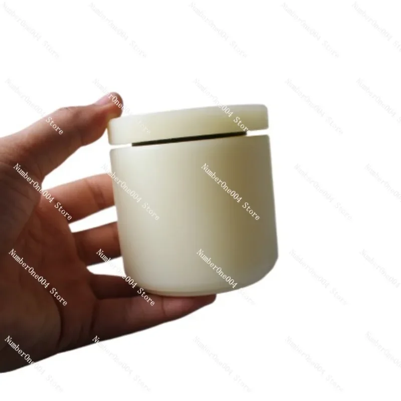 Al2O3 Cylindrical Aluminium Oxide Ceramic Ball Jars Mill Tank Pot Jar For Grinding Crunching Mixing Customize