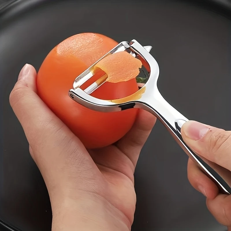 Stainless Steel Peeling Knife for Home Kitchen, Multifunctional Scraper Potato, Apple, and Cucumber Peeling Tool
