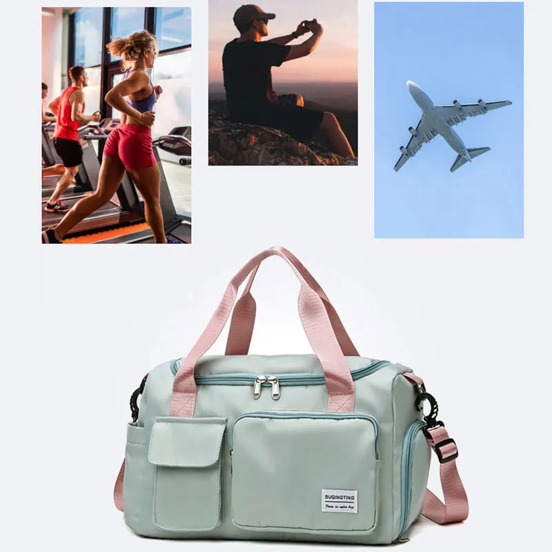 Bolsa de pañales de gran capacidad para bebé, equipaje de mano de viaje para hombres, bolsa de Fitness deportiva, bolsa de mensajero de Yoga para