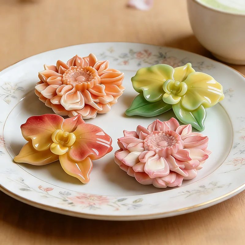 Candle Making Austin - Austin Rose Buttercup œillet fleur Silicone