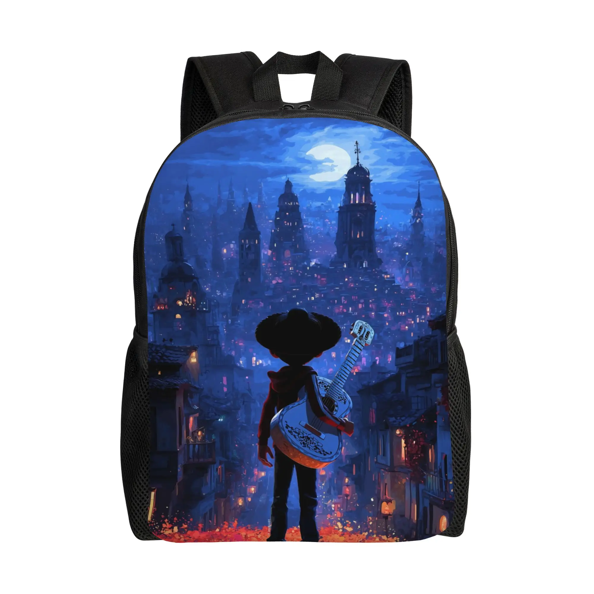 

1Piece Land of the Dead New School Year Bookbag Coco Family Memory Love Ladies Backpack