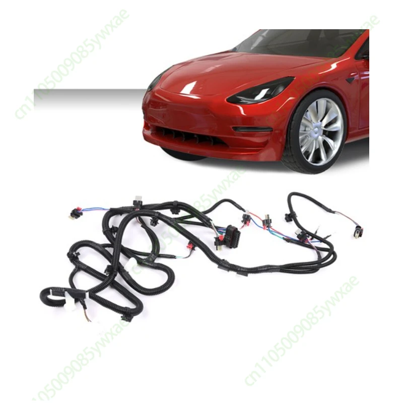 Tesla Model 3 벨트 안개 램프 인터페이스 센서 하네스 2067958-00-B 2017-2023 용 자동차 앞 범퍼 반전 레이더 배선 하네스 썸네일 2