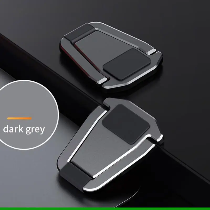 

U55C 1 Pair Laptop Stand Adhesive Support Aluminum Alloy Non Slip Mini Cooling Holder