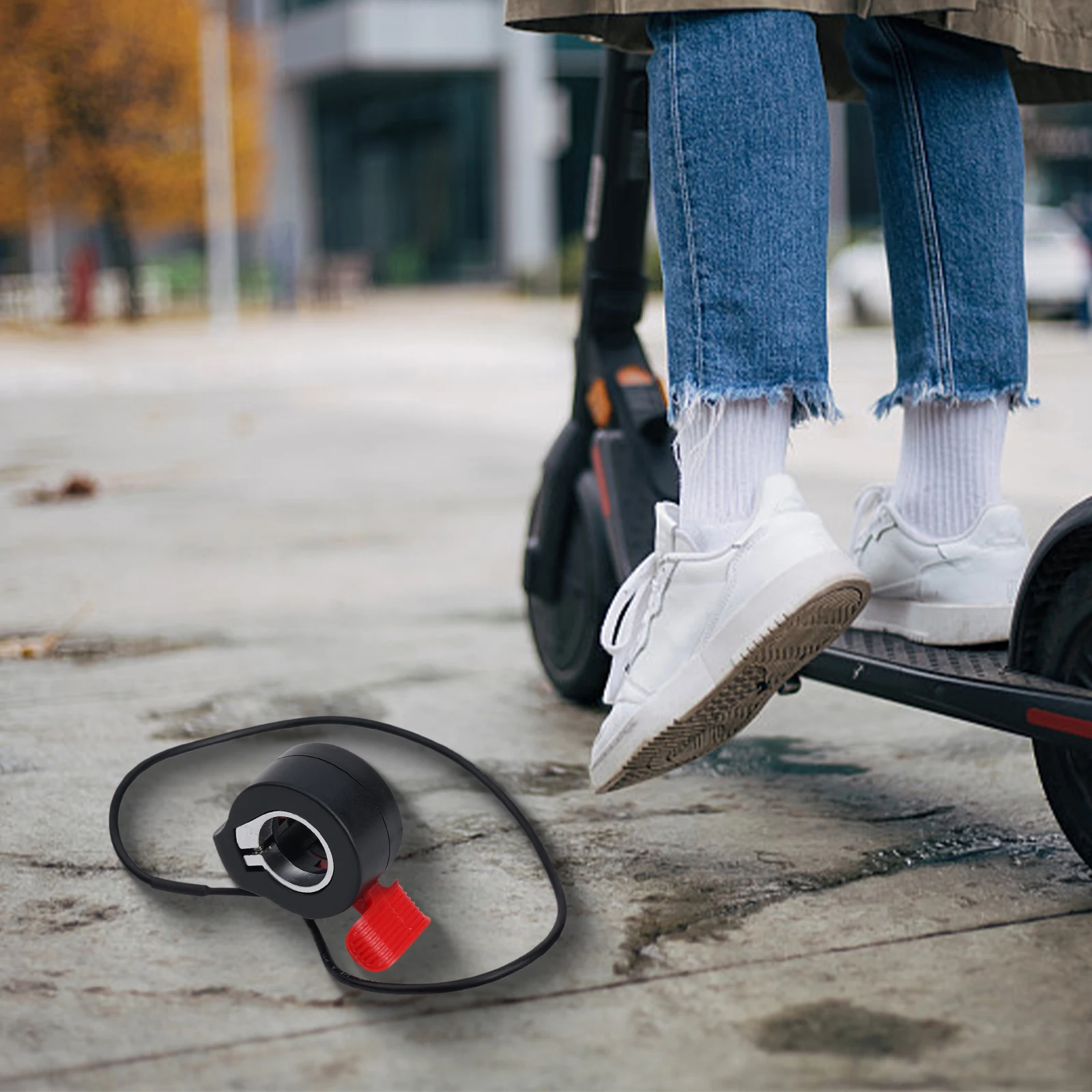 44x22 мм дроссельная заслонка для большого пальца, усилитель дроссельной заслонки для большого пальца, ускоритель, электрический скутер, ABS Materia, около 40 г, электрический скутер