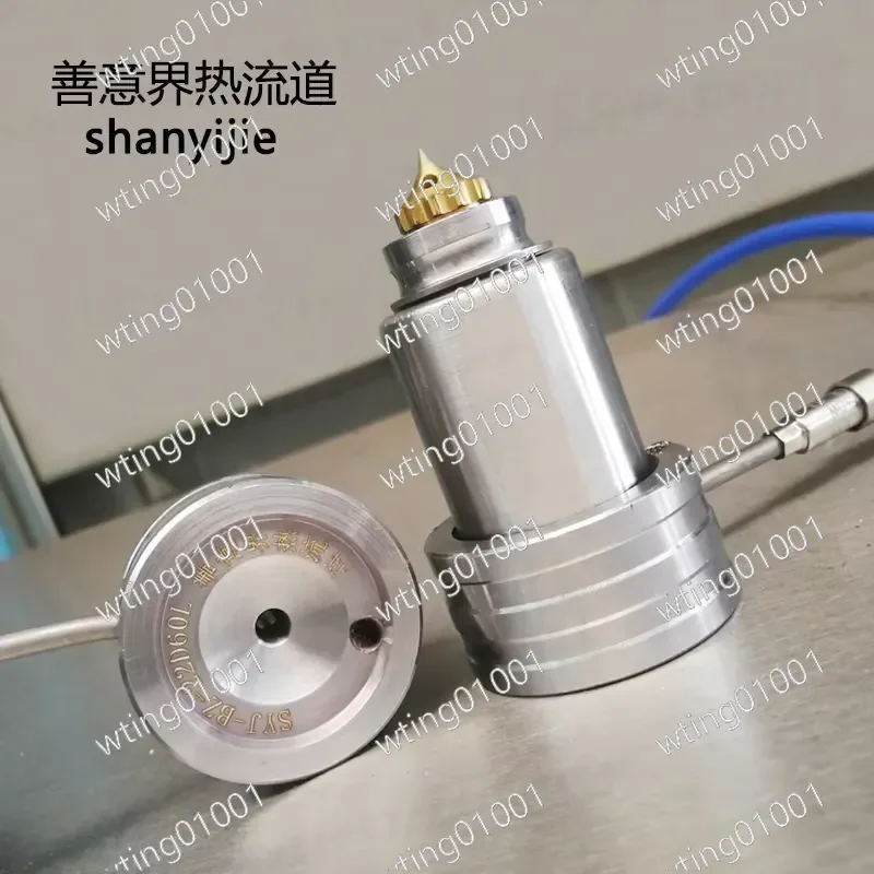 for Hot Runner System Single Point Gate Nozzle Complete Assembly High Temperature Resistance Precision Injection Molding