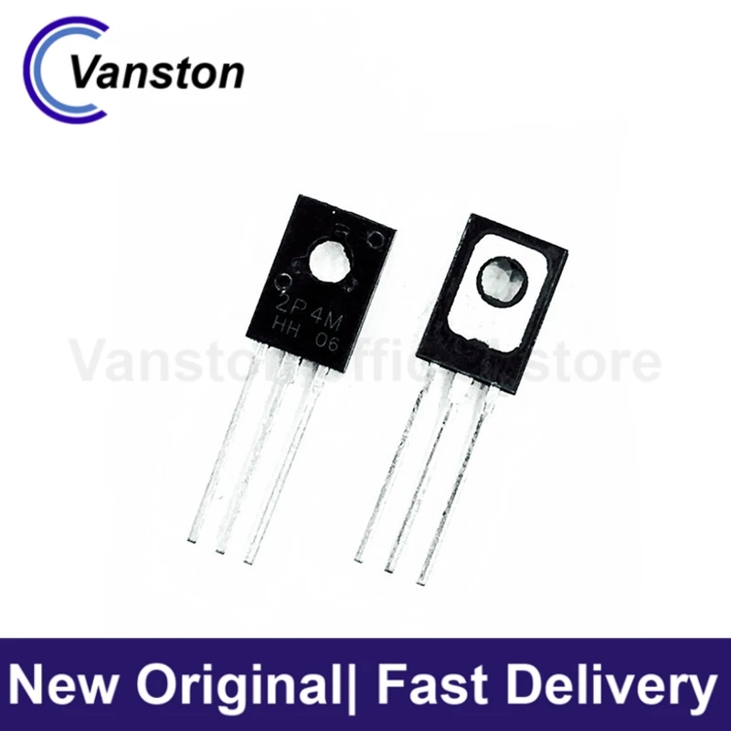 10pcs 2P4M unidirectional thyristor TO-126 package transistor 2A 600V brand new original