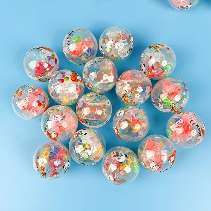 100pcs/bag 50mm capsule ball mixed style prize twisted egg with toy for Arcade Coin-operated Toy Vending Machine