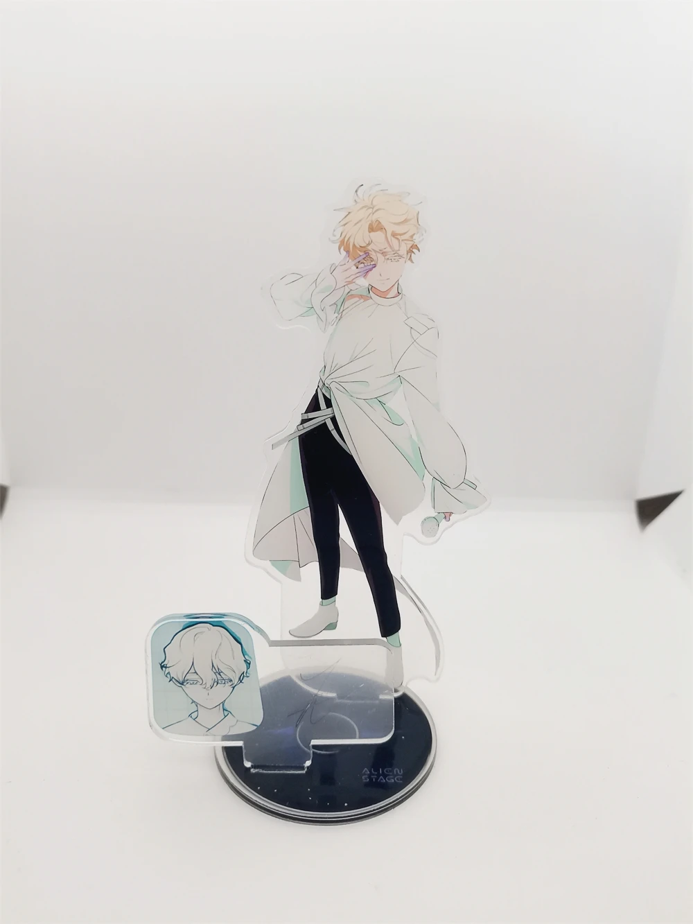 أنيمي الغريبة المرحلة إيفان و تيل هدية دمى أشكال الاكريليك حامل نموذج عمل الشكل حلية اكسسوارات نماذج سطح المكتب الحلي
