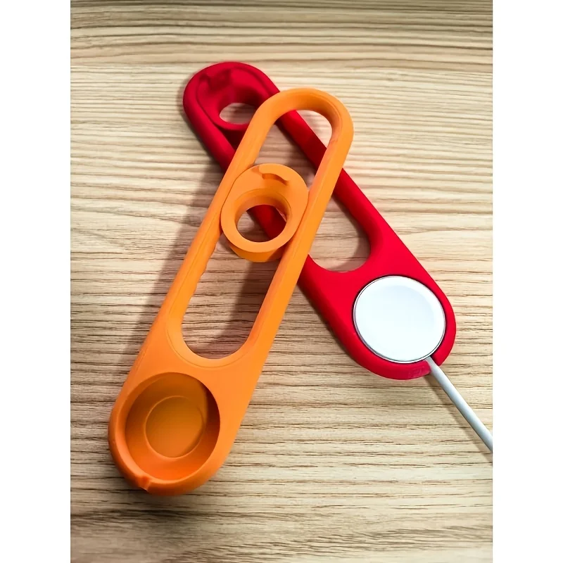 3D Printed High Load‑Bearing Wall‑Mounted Smart Watch Charging Stand, Adjustable Height, Cable Management, No Power Supply, Desk