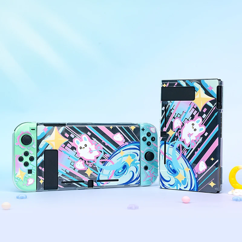 Switch Transparent Crystal Case for Nintendo Switch Soft Cover Housing NS Game Console Protective Case For Nintendo Switch