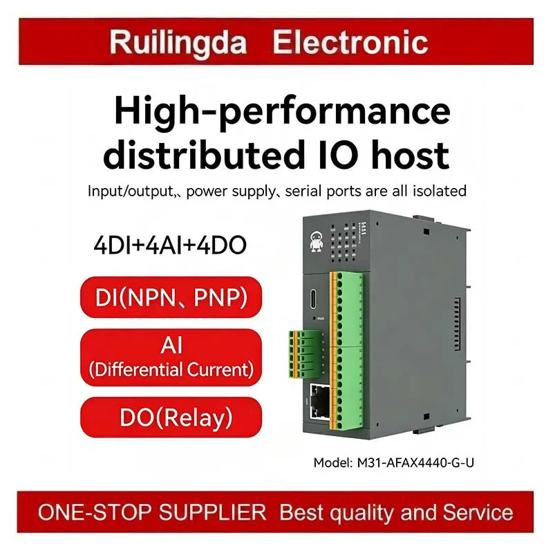Remote IO Distributed IO M31-GXAXX0A00-U M31-GXBXX0A00-U M31-GXFXX0800-URS485 Modbus With Expansion Module
