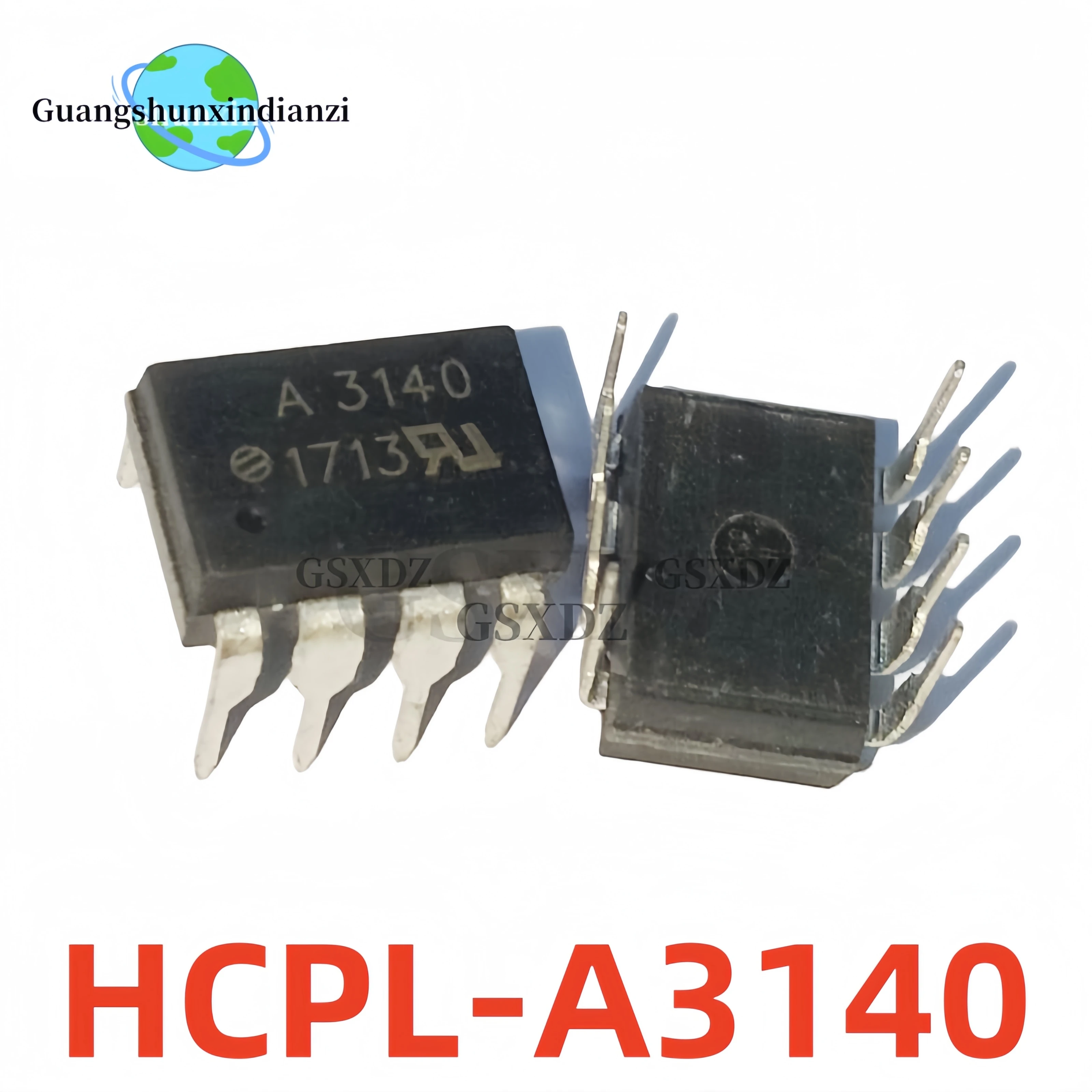 10PCS A3120 optocoupler HCPL-3120 A3140 A3150 A3180 DIP8 A3120V isolator