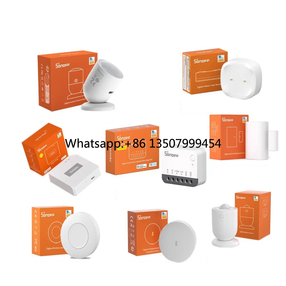 

SONOFF Zigbee Series Sensors SNZB-06P SNZB-01P SNZB-02P ZBminir2