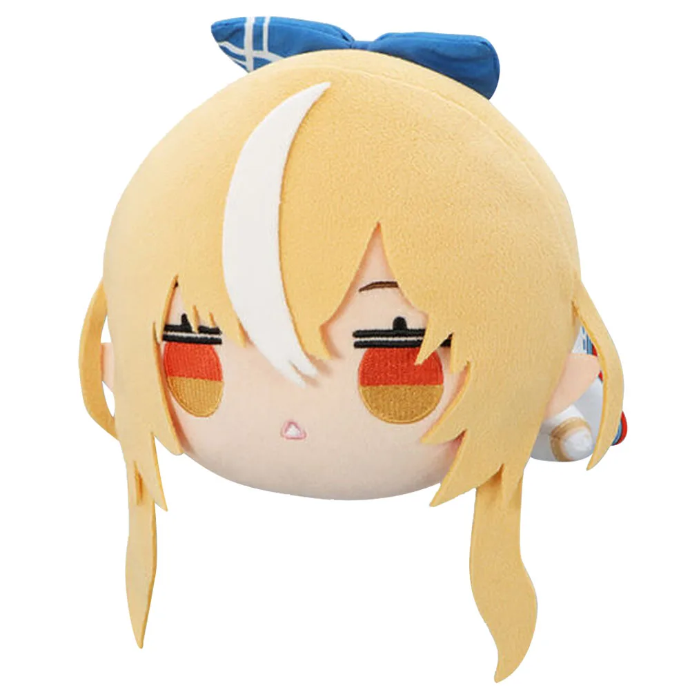 

New Cute Japan Anime Hololive Shiranui Flare Lying Down Big Plush Stuffed Pillow Doll 26cm Kids Toys Girls Gifts