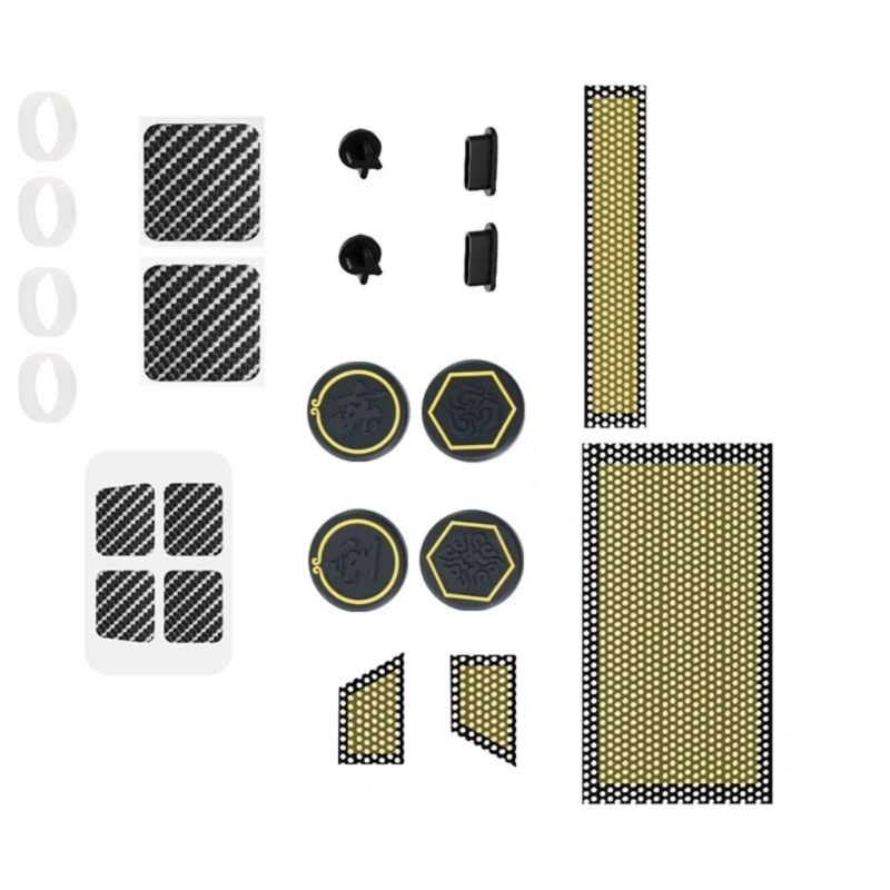 22 قطعة ملصقات حامية لوحدات التحكم زر لوحة التتبع ملصق شبكة غبار