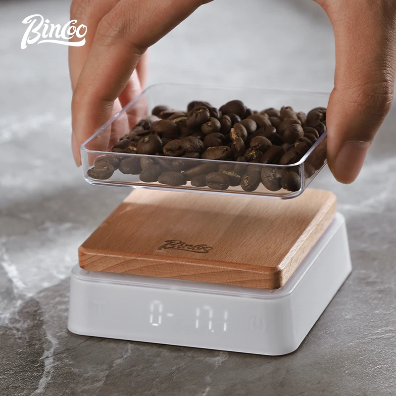 Binoo Coffee Professional Digital Scale เครื่องชั่งกาแฟขนาดเล็กในครัวเรือน Professional Sensitive Italian Hand-Brewed Coffee Scale