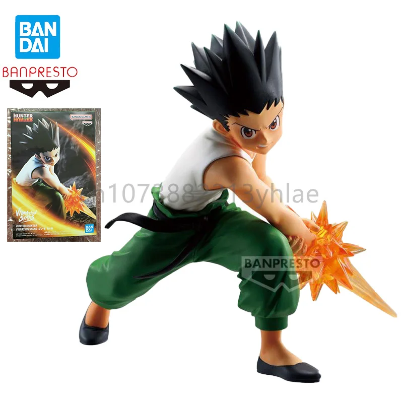 Original In Stock Bandai Banpresto Full Time Hunter Jay Fulis Gon Freecss Figure Anime Movies Collect Festival Gift Boy Friend