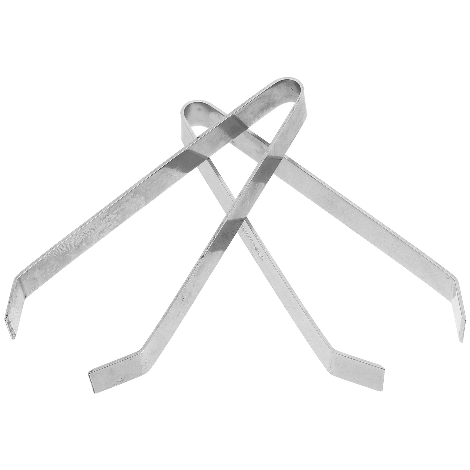 

2Pcs Fish Bone Tweezers Stainless Steel Thickened Deboning Tool Kitchen Plucking Tweezers Flat Grip Fish Bone Remover for Salmon