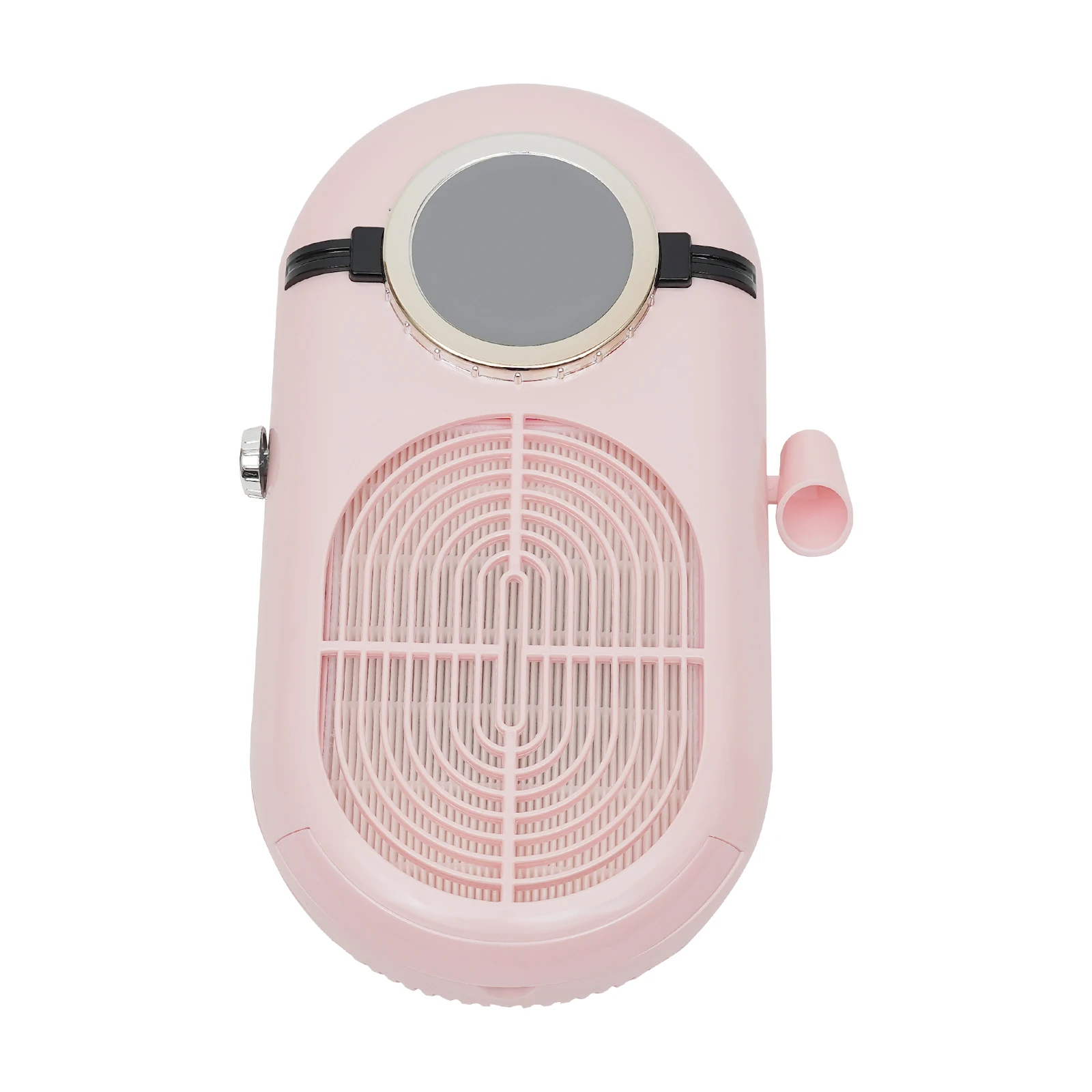 Adjustable Speed Nail Dust Collector 0-4000RPM with Dual USB Ports Reusable Filter Silicone Hand Rest Professional Nail Vacuum Cleaner for Salon Home Manicure Nail Art Use 7