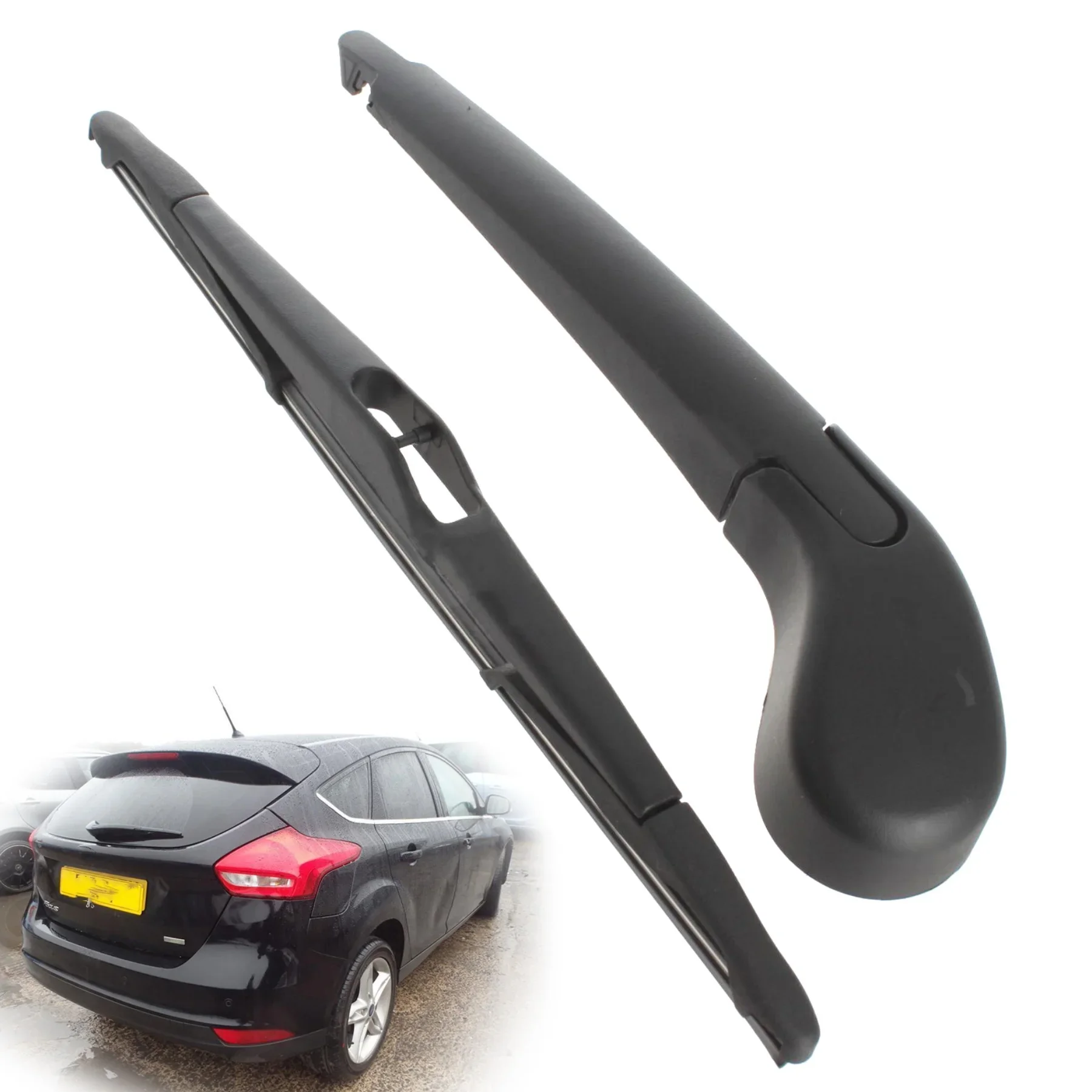 For Ford Focus Mk3 Hatchback 2/2011-2018 Rear Windscreen Wiper Arm & Blade 30cm Car Accessories