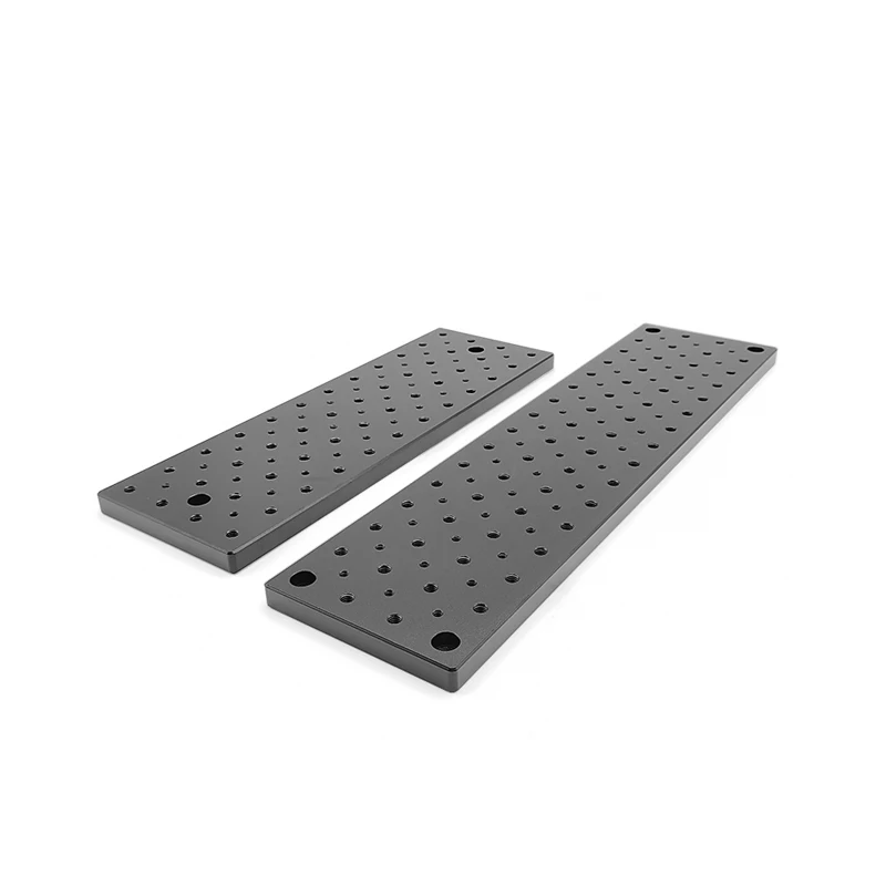 Optical Flat Plate Optical Experimental Breadboard Hard Aluminum Honeycomb Vibration Isolation Working Platform 300x100x12MM