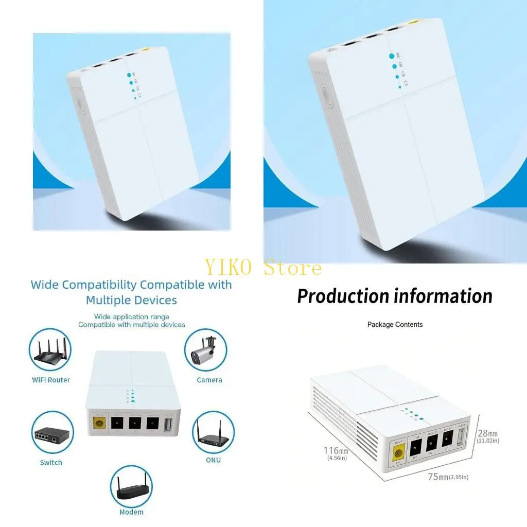 

K32C Reliable Battery Backup for Routers with Long Lasts Performances 13500mAh