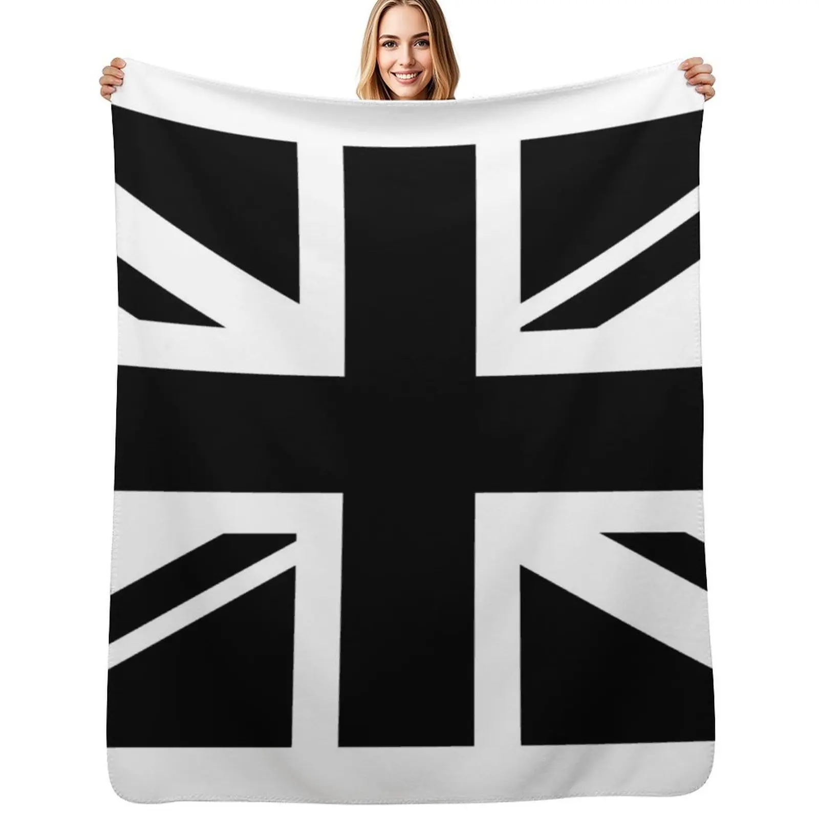 

UNION JACK BLK/WHT Throw Blanket Summer Beddings Comforter christmas gifts Sofa Quilt Blankets