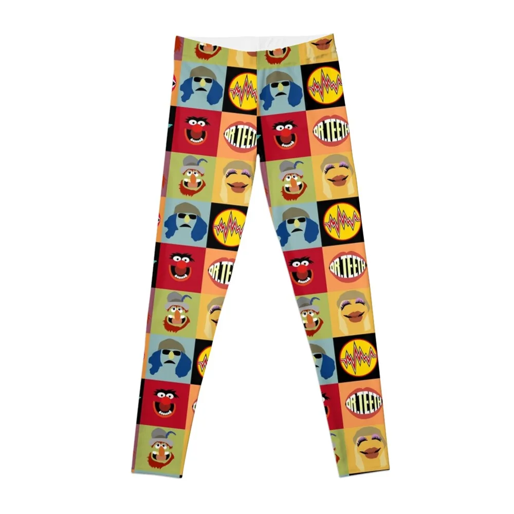 

Dr. Teeth and the Electric Mayhem Leggings Legging sport high waist sport legging Womens Leggings