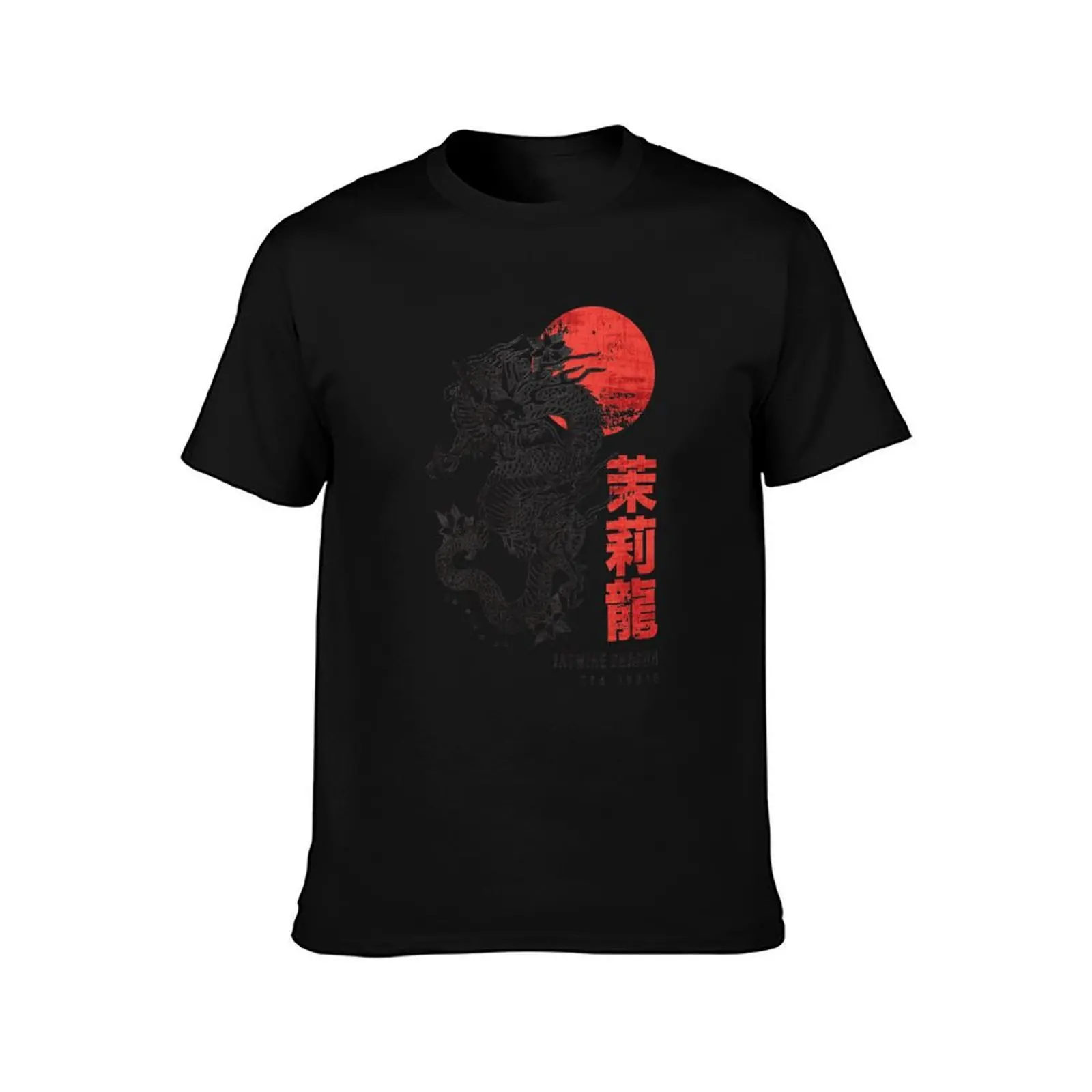 Jasmine Dragon Tea House T-Shirt Casual Trendy Streetwear Tee Shirt T-Shirt
