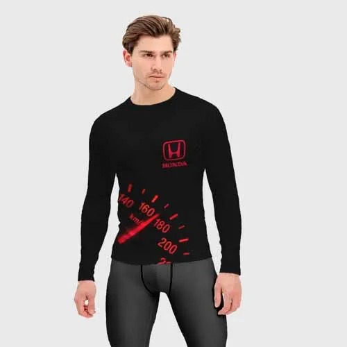 

3D Printing O-neck Motociclista Biker Deportiva Honda Quick Drying Long Sleeved Honda Riding T-shirt Tops For Men And Women