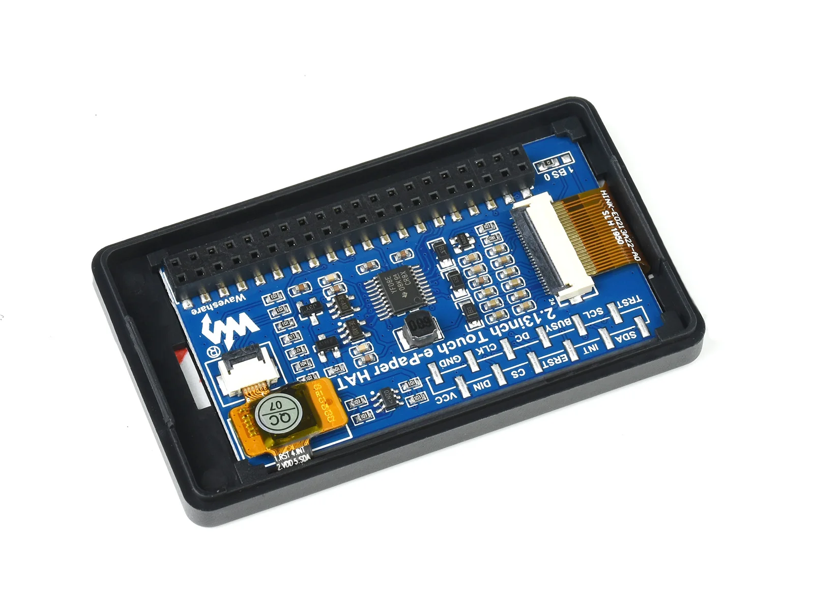 Waveshare V4 2.13inch Touch E-Paper E-Ink Display For Raspberry Pi Zero, 250×122 Pixels, ABS Protection Case, Pwnagotchi Eink - Image 5